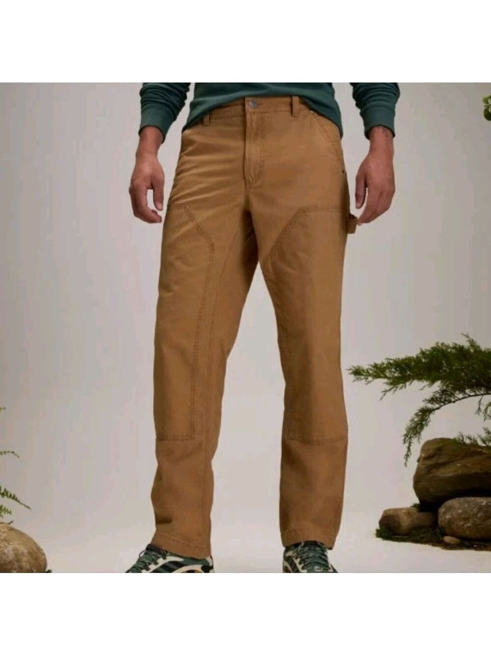 Alpine Design Men's Utility Pant Brown Khaki 42x32 NWT